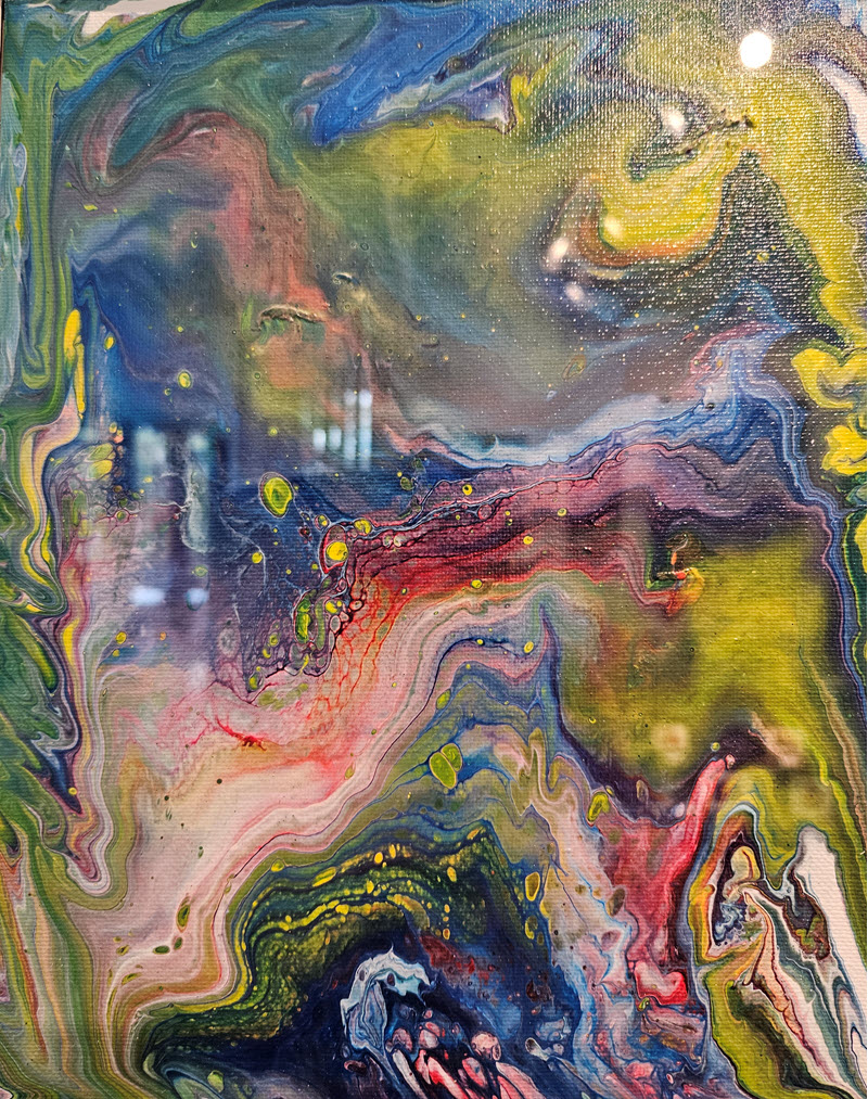 Cosmic Crayolas by Liz McGavran